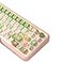 daixiahu Summer Garden Theme keycaps 158 Key PBT keycaps MDA Custom keycap Set is Suitable for 6187104108 Cherry MX Switch and Other Mechanical Keyboards