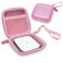 CASEMATIX Carry Case Compatible with Square Contactless and Chip Reader Portable Credit Card Scanner Pink Case Only