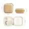 Linpr Card Reader Case for Square Contactless Chip Reader 1st2nd Gen Mini Hard Shell Carrying Bag Fits Credit Card Scanner USB Cables Small Accessories Light Khaki