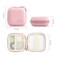 Linpr Card Reader Case for Square Contactless Chip Reader 1st2nd Gen Mini Hard Shell Carrying Bag Fits Credit Card Scanner USB Cables Small Accessories Pink