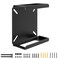 Maozhren Metal Mini PC Mount for Beelink Vesa Mount for SER5SER5 ProSER5 MAXS12 ProS13SER6 ProSER3SER4EQ12EQ13Mini SS12SEi12SEi12 Pro Wall Mount and Under Desk Easy to Install