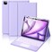 Hamile for iPad Air 13inch Case Keyboard M4M3M2 Magnetic Wireless Keyboard with MultiTouch Trackpad 7 Colors Backlit Stain Proof Folio Cover for iPad Pro 129 6th 5th 4th 3rd Gen Purple