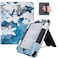 BOZHUORUI Case for 6 Nook GlowLight 4 2021 Glowlight 4E 2022 Builtin Foldable Stand Hand Strap Book Folio Style Premium PU Leather Sleeve Cover with Card Slot Magnolia