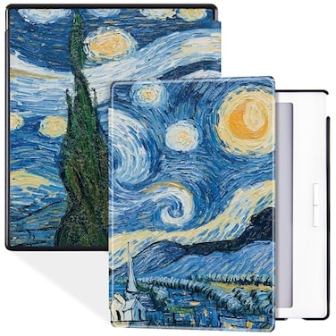 BOZHUORUI Case for Boox Go Color 7 Gen III Boox Go 7 BW Starry Sky