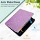 Caweet Case for Kobo Libra Colour 7 Inch 2024 Release Premium PU Leather Foldable Stand Protective Sleeve Cover with Auto WakeSleep Feature Glitter Purple