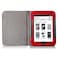 AFesar Fesar Barnes Noble Nook Simple Touch eBook Reader GlowLight Cover Case Folio Premium PU Leather Pocket Cover for Nook 2 3 Ebook Case Wine Red