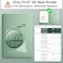 HGWALP Case for 6 Kindle 11th Generation20242022 Release Ultra Clear Soft Flexible Transparent TPU Back Cover Light Shell with Auto WakeSleep for Kindle 20242022 11th GenMatcha Green