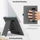 HGWALP Universal Case for 6 eReaders Folio Leather Stand Cover with Handstrap Compatible with All 6 inch PaperwhitePaperwhiteKoboTolinoPocketookEBook ReaderMarble Blue