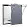 LaoShuSheng Clear Case for 82 iFLYTEK AINOTE Air 2 Tablet UltraThin Lightweight TPU Transparent Flexible Soft Back Shell Cover with Pen Holder Clear