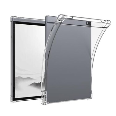 LaoShuSheng Clear Case for 82 iFLYTEK AINOTE Air 2 Tablet UltraThin Lightweight TPU Transparent Flexible Soft Back Shell Cover with Pen Holder Clear