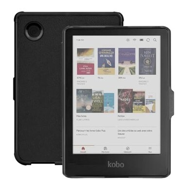 Stianiiie Premium PU Leather Cover for Kobo Clara 6 Case