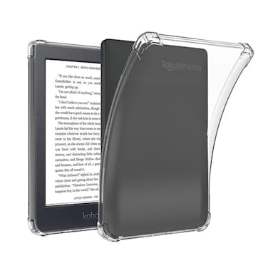 Zrengp Clear Shell for Kobo Clara HD 6 N249 EReader2018 ReleaseUltra Slim TPU Soft Back Shockproof Transparent Case Cover for Kobo Clara HD 6inch EBook for Kobo Clara HD6 6 N249