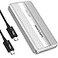 WAVLINK 80Gbps M2 NVMe SSD Enclosure with Cooling Fan Compatible with Thunderbolt5USB4 V20 Support BM KeyMKey NVMe 2280 SSD Work with Mac M4 Pro