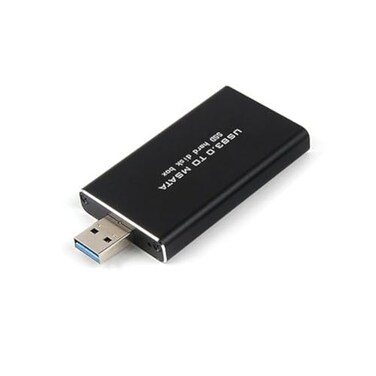 Mustpoint USB 30 to mSATA SSD Hard Disk Box Converter Adapter Enclosure External HDD Case