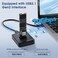 ELUTENG M2 NVMe SATA to USB C Docking Station Dual Protocol 10Gbps External SSD Enclosure for M Key BM Key Support 2280 2260 2242 2230 SSDs with 2in1 Cable