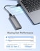 Lexar E300 M2 NVMe SSD Enclosure USB 32 Gen 2 10Gbps External SSD Reader Compatible with NM790NM1090 PRO SSD Compatible with MBM Keys Support 2230224222602280 NVMe SSDs up to 4TB