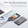 MAIWO NVMe Cloner Duplicator Dual Bay M2 NVMe SSD Enclosure Reader 20Gbps USB32 GEN2x2 Support M2 PCIE NVME M Key SSD Tool Free All Aluminum