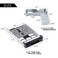 mveohos 35 SASSATA Hard Drive Tray Caddy with 25 HDD Adapter SSD SAS SATA Bracket for Dell Poweredge R320 R420 R720 T320 T420 T620 Servers F238F with Screws