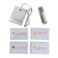 XCRFID ISO7816 Contact Smart Card Reader DOD Military USB Common Access CAC Compatible with Windows Mac OS 1061010 and Linux System White by