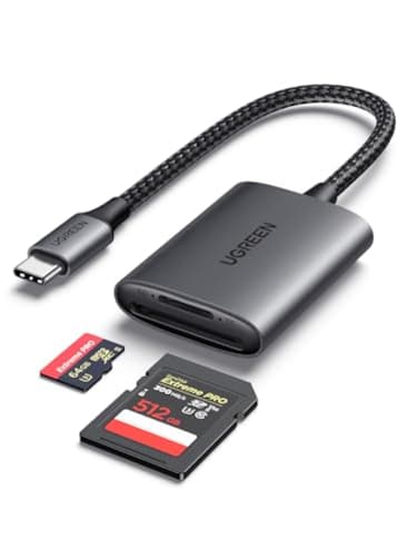 UGREEN USB C SD 40 Card Reader UHSII Micro SD Card Reader Memory Card Reader Fast for SD Micro SD SDXC SDHC UHSII UHSI Cards for iPhone 1615 Pro Max MacBook Laptop Tablet Smartphone Android