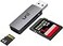 uni SD Card Reader USB 30 SD Card Adapter HighSpeed Micro SD Memory Card Reader Support SDMicro SDTFSDHCSDXCMMCUHSI Card Compatible with Mac Win Linux PC Laptop Chromebook Camera