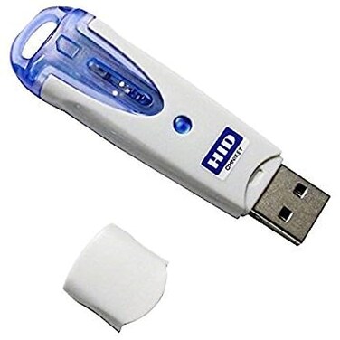 HID Omnikey 6121 Mobile USB Smart Card Reader R612103202 for SimSized Smart Cards