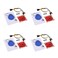 DIANN 4pcs PN532 NFC NXP RFID Module V3 Kit Near Field Communication Reader Module Kit I2C SPI HSU with S50 White Card Key Card for DIY Smart Phone Android Phone
