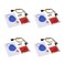 DIANN 4pcs PN532 NFC NXP RFID Module V3 Kit Near Field Communication Reader Module Kit I2C SPI HSU with S50 White Card Key Card for DIY Smart Phone Android Phone