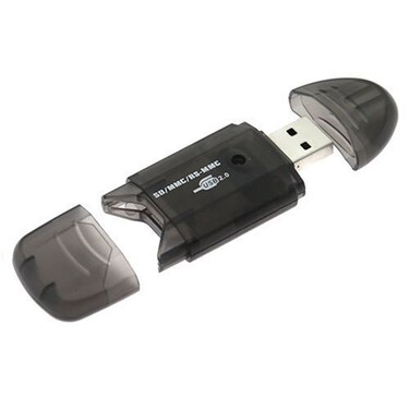 eTECH 3 Pack Collection USB SDXCSDSDHC Memory Card ReaderWriter Support SanDisk Kingston 256GB 128GB SDXC 32GB 16GB 8GB 4GB 2GB SDHC SD MMC Ultra Extreme SDHC Card Reader ONLY Black
