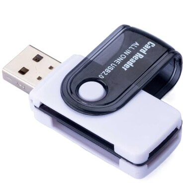 Wansurs 3 Packs USB SD Card Reader for PC Micro SD Card to USB Adapter MS DuoMicro MS Card Reader for Camera Memory Card Reader Card Reader for PCLaptop