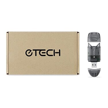 eTECH 5 Pack Collection USB20 SDHCSDXC Memory Card ReaderWriter Support SanDisk Kingston 258GB 128GB 64GB SDXC SDHC SD MMC Ultra SDHC Extreme SDXC Upgraded Version Support SDXC Black