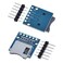ANMBEST 10PCS Micro SD SDHC TF Card Adapter Reader Module with SPI Interface Level Conversion Chip for Arduino