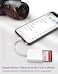 Hatuge Lightning to SD TF Card Reader Adapter Apple MFi Certified 2 in 1 Micro SD TF Memory Card Dual Slot Dongle Cord for iPhone 14 13 12 11 X XS XR 8 7 Plus iPad Plug and Play White