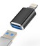 Aksenli iPhone OTG Adapter Camera Card Reader Lightning to USB Flash Drive Keyboard Mouse MIDI Hub Dongle Compatible with Apple 11 12 13 Pro Max Mini XR X XS 7 SE 8 Plus Ipad Air Piano Data Sync Conve