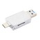 JSER USBC Type C USB 20 to NM Nano Memory Card TF Micro SD Card Reader Compatible for Huawei Cell Phone Laptop