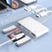 Rocketek SD Card Reader for iPhone 8in1 Memory Card Reader LightingUSBUSB C to SDTF Card USB OTG Adapter Lighting to SD Card Adapter with Charging Port for iPhoneiPadMacBookSamsungPC Plug and Play