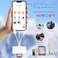 Rocketek SD Card Reader for iPhone 8in1 Memory Card Reader LightingUSBUSB C to SDTF Card USB OTG Adapter Lighting to SD Card Adapter with Charging Port for iPhoneiPadMacBookSamsungPC Plug and Play