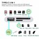 Mepsies SD Card Reader USB C Micro SD Card Reader Memory Card Reader Type C SDTF Card Reader Compatible with iPhone 171615 Samsung Galaxy S25S24S23 iPad MacBook Laptops Tablets and More White