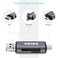 HOIOS SD Card Reader USBC3in1 Memory Card Reader with TriConnectors USB 30 Card Reader Adapter for SDXCMicro SDXCCompatible with WindowsMac OSLinux AndroidSilver Gray