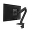 Ergotron MXV Single Monitor Arm VESA Desk Mount for Monitors Up to 34 Inches 7 to 20 lbs Matte Black