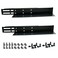 Suprwin 1U Server Rack Rails Universal Rack Mount Rails Fit for Dell Compaq Hp IBM APC 4Post Server Rack Shelf Rail 17279 Adjustable Depth110 Lbs Capacity