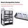 GeeekPi Vented 10 inch 2U Blank Panel Metal Rack Mount for DeskPi RackMate T1T0T2T0 PlusT1 PlusTL1 10 Inch Server RackNetwork Cabinet for Installation of 7cm or 8cm Fan
