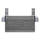 JINGCHENGMEI 1U Keyboard Tray 8 Deep Universal 19 Rack Mount Sliding Shelf for Network Equipments Server Rack or Cabinet 8inch