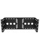 JINGCHENGMEI 4U Universal VESA LCD Monitor Mounting Bracket for 19 inches Server Rack or Cabinet Black MMB