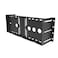 JINGCHENGMEI 4U Universal VESA LCD Monitor Mounting Bracket for 19 inches Server Rack or Cabinet Black MMB