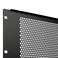 NavePoint 7U Blanking Panel Perforated Flanged 19 inch Wide Network Server Rack or Server Cabinet Filler Panel Steel Hardware Included