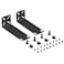 PhyinLan Rack Mount Kit for 87 inch Switches Adjustable Rack Ears for Netgear Cisco DLink TRENDnet and HP Products Mount 87 Wide to 19 Equipment Adjustable Hole Distance 1430mm