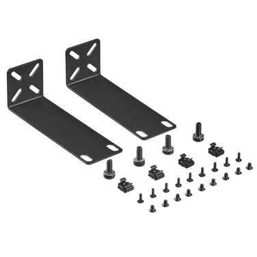 PhyinLan Rack Mount Kit for 87 inch Switches Adjustable Rack Ears for Netgear Cisco DLink TRENDnet and HP Products Mount 87 Wide to 19 Equipment Adjustable Hole Distance 1430mm