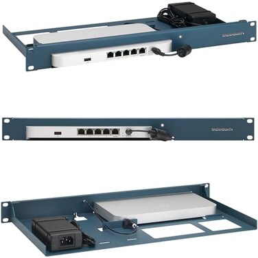 R RACKMOUNTÂ·IT RackmountIT RMCIT4 Rack Mount Kit for Cisco Meraki MX64 MX64W MX67 MX67W MX67C RMCIT4