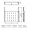 RAISING ELECTRONICS Raising Electronics Sliding Rack Server Shelf 1U 19 4 Post Rack MountAdjustable 1522